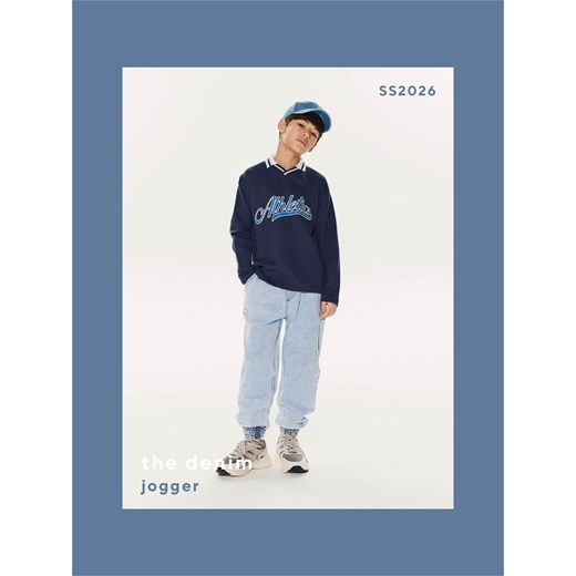 Reserved - Jeansy jogger - niebieski ze sklepu Reserved w kategorii Spodnie chłopięce - zdjęcie 188998147