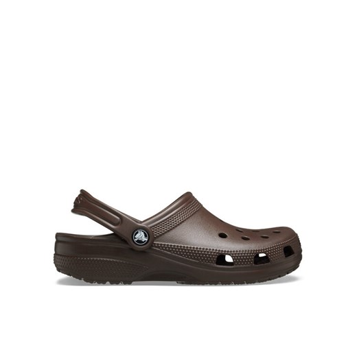Klapki Crocs Classic Clog 10001 Brązowy ze sklepu eobuwie.pl w kategorii Klapki damskie - zdjęcie 188998685