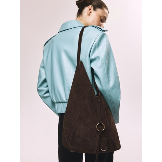 Reserved - Torebka hobo - ciemnobrązowy Reserved ONE SIZE Reserved