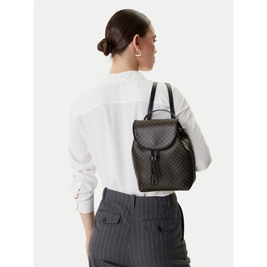 Calvin Klein Plecak Emblem Aop Mini Backpack LV04F3507G Czarny Calvin Klein OS MODIVO