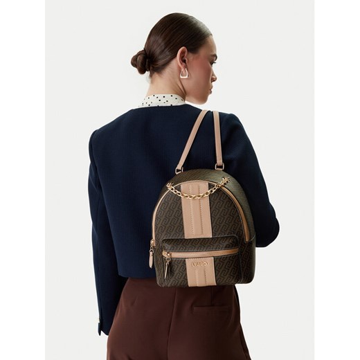 Plecak Liu Jo AA6111 E1118 Brązowy ze sklepu eobuwie.pl w kategorii Plecaki - zdjęcie 189012925