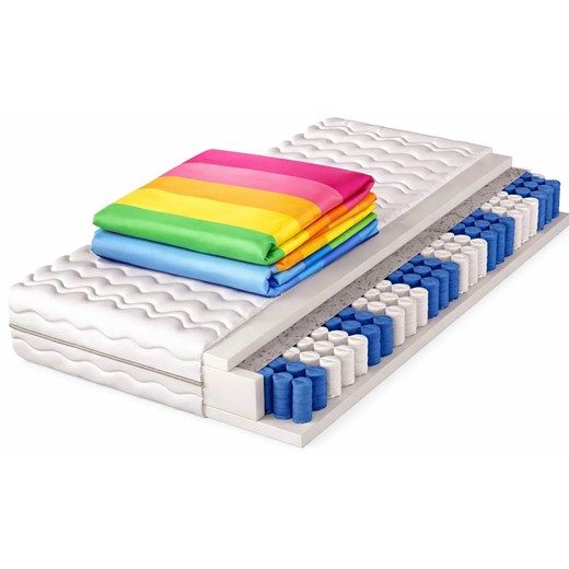 Materac dwuosobowy 7-strefowy 140x200 F4-K95 ze sklepu Edinos.pl w kategorii Łóżka i materace - zdjęcie 189024938