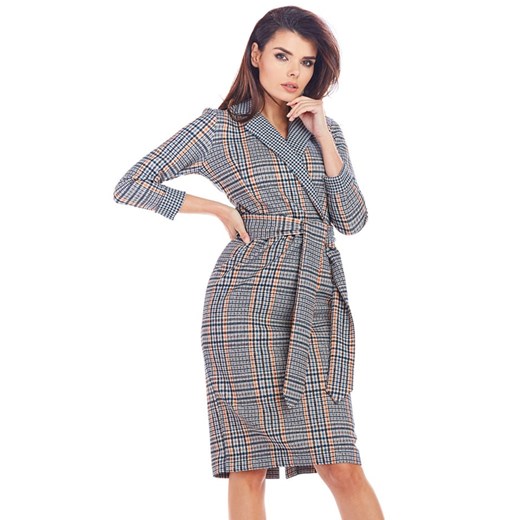 Awama Sukienka w kolorze szarym ze sklepu Limango Polska w kategorii Sukienki - zdjęcie 189032739