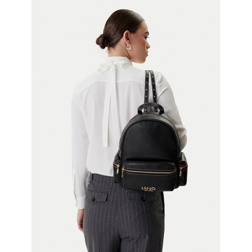 Liu Jo Plecak AA6136 E1012 Czarny ze sklepu MODIVO w kategorii Plecaki - zdjęcie 189056237
