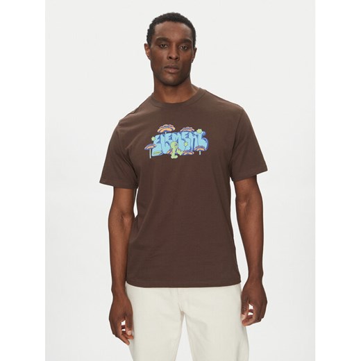 Element T-Shirt ELYZT00512 Brązowy ze sklepu MODIVO w kategorii T-shirty męskie - zdjęcie 189056306