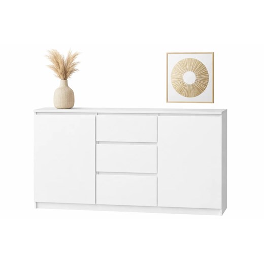 Komoda biała 120 cm G3-D77 ze sklepu Edinos.pl w kategorii Komody - zdjęcie 189071047