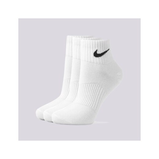 NIKE SKARPETY 3PPK QUARTER WHITE ze sklepu Sizeer w kategorii Skarpetki męskie - zdjęcie 189111196