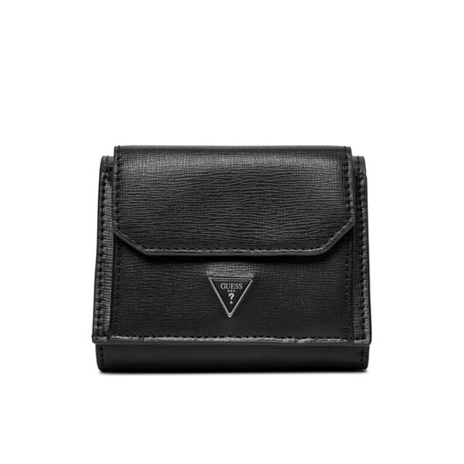 Portfel Guess SMCSLE LEA37 Czarny ze sklepu eobuwie.pl w kategorii Etui - zdjęcie 189113549