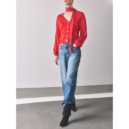 Reserved - Zamszowe botki - czarny ze sklepu Reserved w kategorii Botki - zdjęcie 189124899