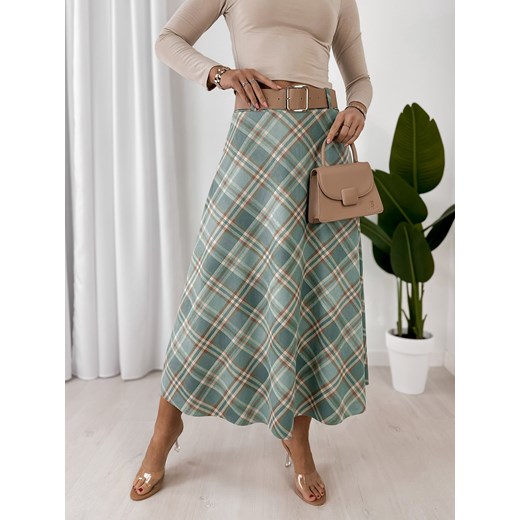 spódnica ethne miętowa one size ze sklepu UBRA w kategorii Spódnice - zdjęcie 189133967