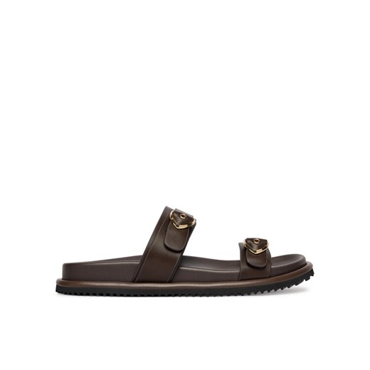 Blauer Klapki S6BLOOM03/LEA Brązowy ze sklepu MODIVO w kategorii Klapki damskie - zdjęcie 189143959