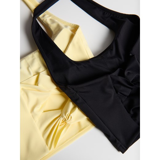 Reserved - Top halter - czarny Reserved S Reserved