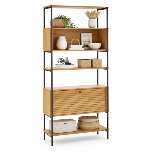 Industrialny wysoki regał na nóżkach Z8-E38 ze sklepu Edinos.pl w kategorii Regały i witryny - zdjęcie 189172615