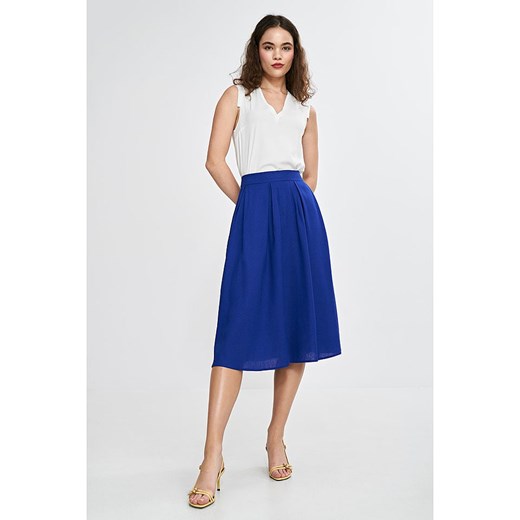 Nife Spódnica w kolorze niebieskim ze sklepu Limango Polska w kategorii Spódnice - zdjęcie 189173607
