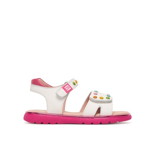 Sandały Agatha Ruiz de la Prada 262963 D Biały ze sklepu eobuwie.pl w kategorii Sandały dziecięce - zdjęcie 189216325