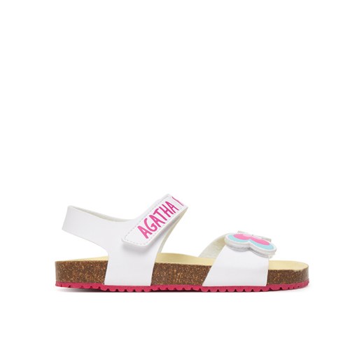 Sandały Agatha Ruiz de la Prada 262979 S Biały ze sklepu eobuwie.pl w kategorii Sandały dziecięce - zdjęcie 189216338