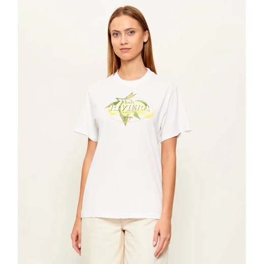 HUGO T-shirt Vintage Tee_24 | Regular Fit ze sklepu Gomez Fashion Store w kategorii Bluzki damskie - zdjęcie 189219835
