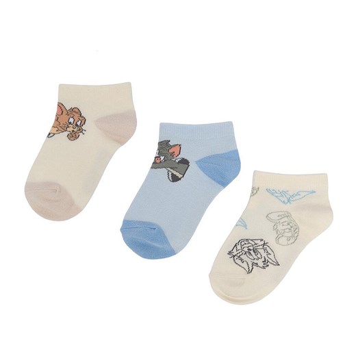 Skarpetki Tom & Jerry CEO-ACCCS-SS26-209WBTJ(3-PACK) ze sklepu ccc.eu w kategorii Skarpetki dziecięce - zdjęcie 189223557
