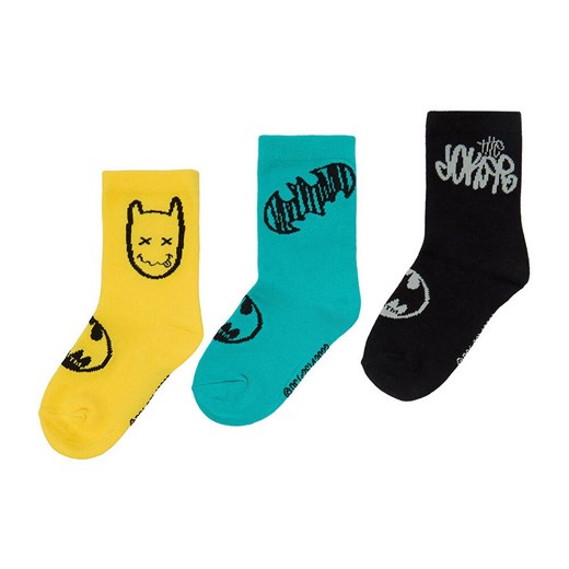 Skarpetki Batman CEO-ACCCS-SS26-229WBBAT(3-PACK) ze sklepu ccc.eu w kategorii Skarpetki dziecięce - zdjęcie 189223558