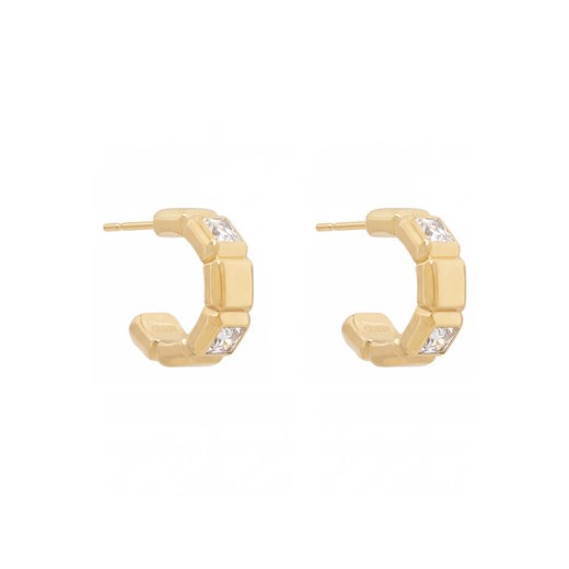 Kolczyki Guess JUBE06 183JW Złoty ze sklepu eobuwie.pl w kategorii Kolczyki - zdjęcie 189227987
