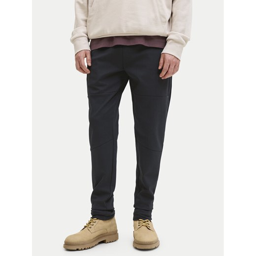 Jack & Jones Spodnie dresowe Gordon 12288623 Czarny Regular Fit ze sklepu MODIVO w kategorii Spodnie męskie - zdjęcie 189240067