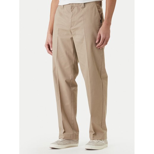 Element Chinosy Relax Work ELYNP00181 Beżowy Relaxed Fit ze sklepu MODIVO w kategorii Spodnie męskie - zdjęcie 189254607