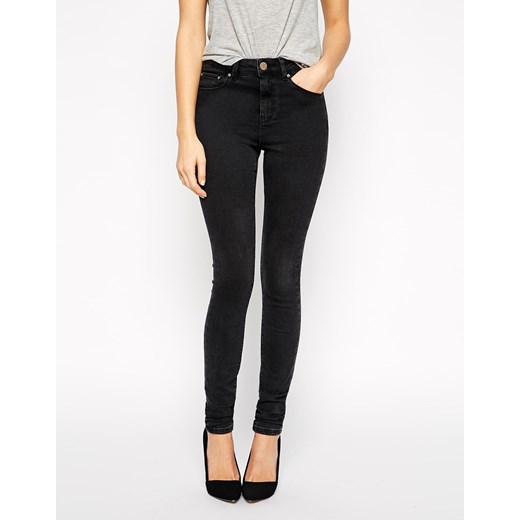 ASOS Ridley Skinny Jeans in Washed Black - Washed black