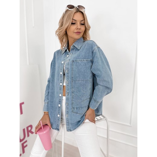 koszula knox jeansowa m/38 XL/42 UBRA