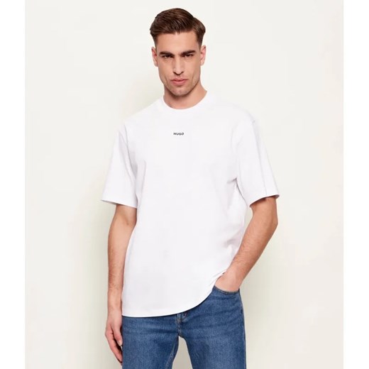 HUGO T-shirt Dapolino | Regular Fit ze sklepu Gomez Fashion Store w kategorii T-shirty męskie - zdjęcie 189283865