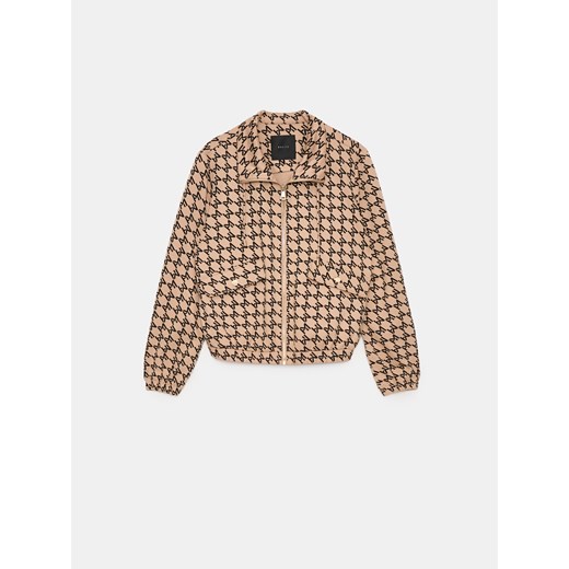 Mohito - Bluza z zamkiem - beżowy ze sklepu Mohito w kategorii Bluzy damskie - zdjęcie 189313338