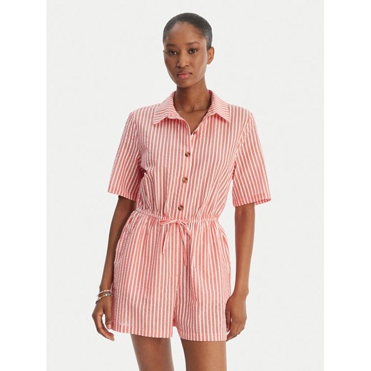 Roxy Kombinezon Real Tomorrow ERJWO03025 Różowy Regular Fit ze sklepu MODIVO w kategorii Kombinezony damskie - zdjęcie 189318447