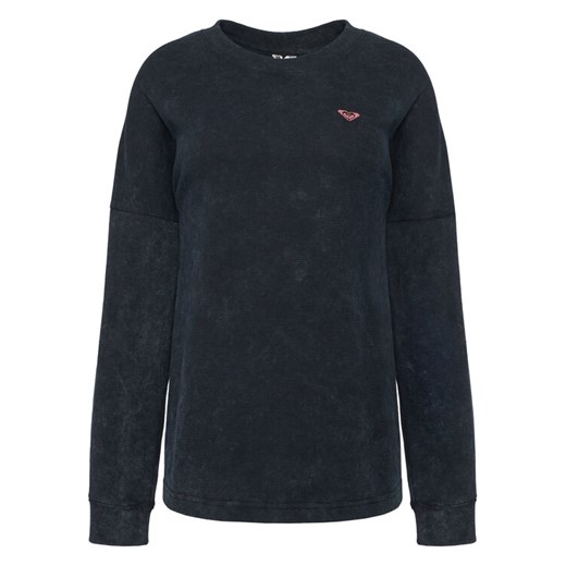 Roxy Bluzka Eastside Midweight ERJKT04381 Czarny Boxy Fit ze sklepu MODIVO w kategorii Bluzki damskie - zdjęcie 189318479
