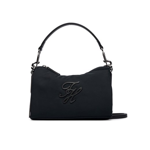 Tommy Hilfiger Torebka Th Elevated Nylon Mini Crossover AW0AW18623 Czarny ze sklepu MODIVO w kategorii Listonoszki - zdjęcie 189318577