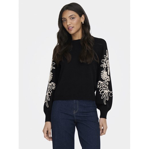 ONLY Sweter Magnolia 15367757 Czarny Regular Fit ze sklepu MODIVO w kategorii Swetry damskie - zdjęcie 189318635