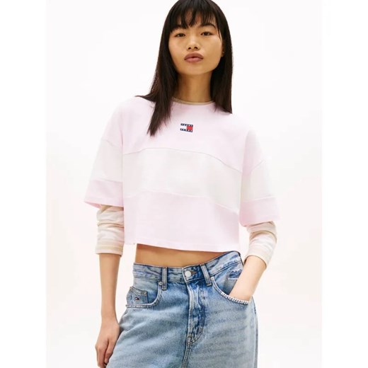Tommy Jeans T-shirt | Cropped Fit ze sklepu Gomez Fashion Store w kategorii Bluzki damskie - zdjęcie 189321599