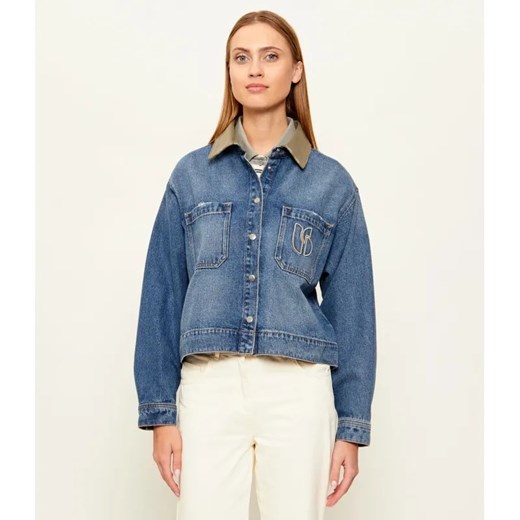 Ba&sh Kurtka jeansowa VIGILIO | Regular Fit ze sklepu Gomez Fashion Store w kategorii Kurtki damskie - zdjęcie 189322655