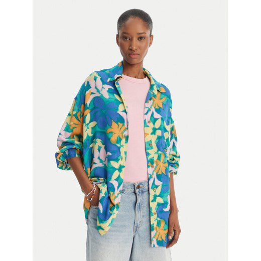 Billabong Koszula Summer Love EBJX603004 Niebieski Oversize ze sklepu MODIVO w kategorii Koszule damskie - zdjęcie 189322896