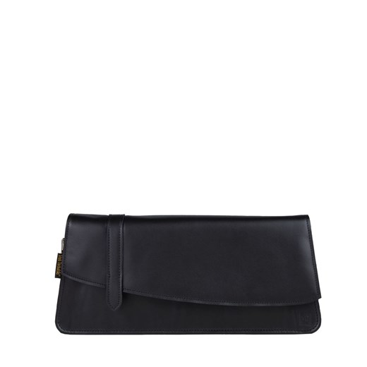 -czarna torebka skórzana kopertówka Tess ze sklepu Słoń Torbalski w kategorii Kopertówki - zdjęcie 189323719