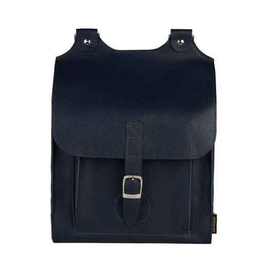 ganatowy plecak skórzany Bookpack ze sklepu Słoń Torbalski w kategorii Plecaki - zdjęcie 189323758