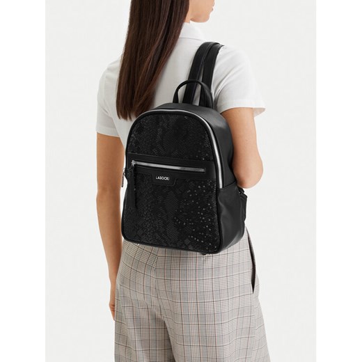 Plecak Lasocki CEO-LSK-X-012-09 Czarny ze sklepu eobuwie.pl w kategorii Plecaki - zdjęcie 189340988