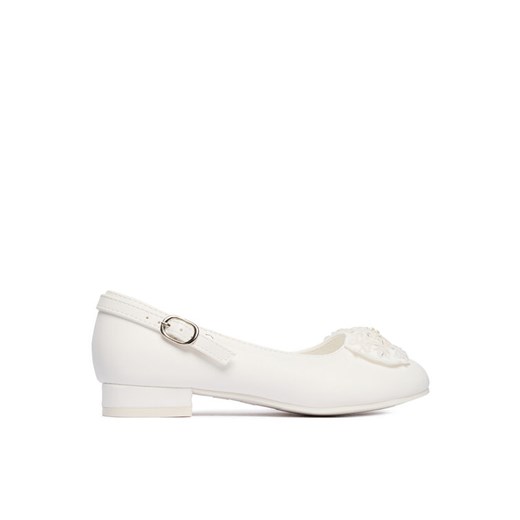 JENNY Baleriny CEO-CS23120-06 Biały ze sklepu MODIVO w kategorii Balerinki dziecięce - zdjęcie 189341586