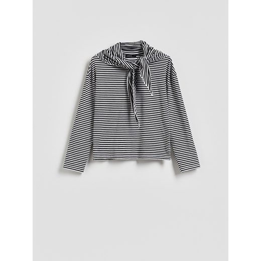 Reserved - Bluzka z chustką - wielobarwny ze sklepu Reserved w kategorii Bluzki damskie - zdjęcie 189348417