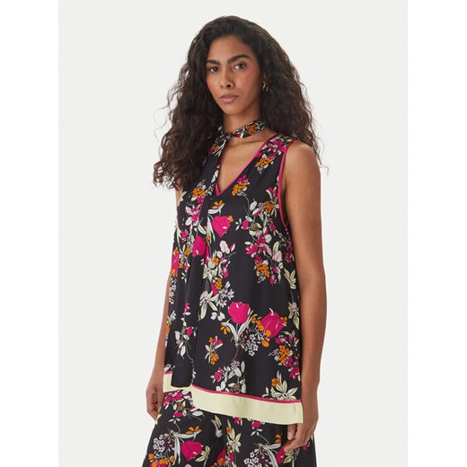 Simona Corsellini Bluzka P26CPTO01801 Czarny ze sklepu MODIVO w kategorii Bluzki damskie - zdjęcie 189367137