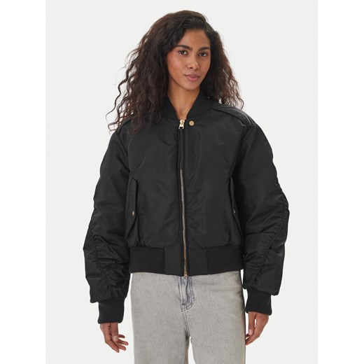 HUGO Kurtka bomber Ferida-2 50550687 Czarny Relaxed Fit ze sklepu MODIVO w kategorii Kurtki damskie - zdjęcie 189367147