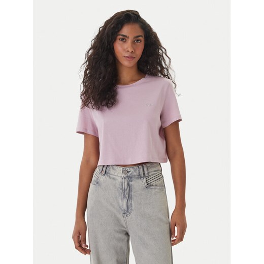 Guess T-Shirt V6GI17 K2984 Różowy Regular Fit ze sklepu MODIVO w kategorii Bluzki damskie - zdjęcie 189368849