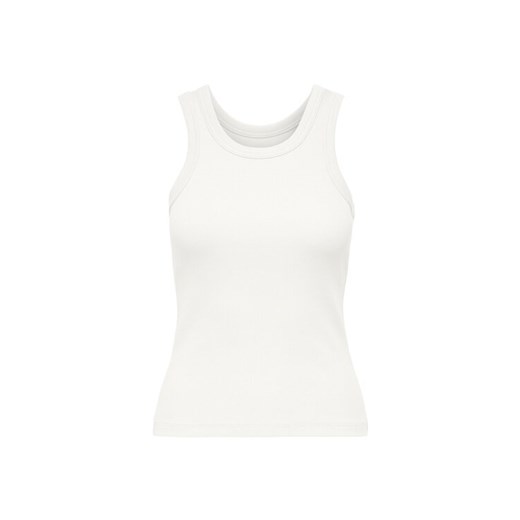 ONLY Top Val 2-Way 15371705 Biały Slim Fit ze sklepu MODIVO w kategorii Bluzki damskie - zdjęcie 189368897