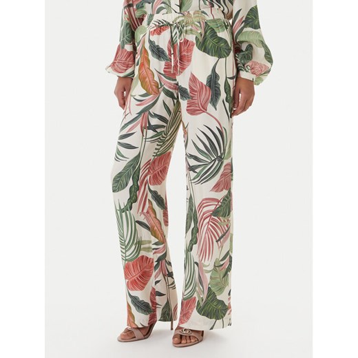 Guess Spodnie materiałowe W6GB07 W1781 Kolorowy Regular Fit ze sklepu MODIVO w kategorii Spodnie damskie - zdjęcie 189368915