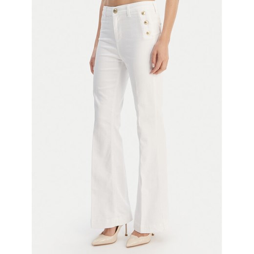 Liu Jo Jeansy UA6162 T456A Biały Flare Fit ze sklepu MODIVO w kategorii Jeansy damskie - zdjęcie 189370695