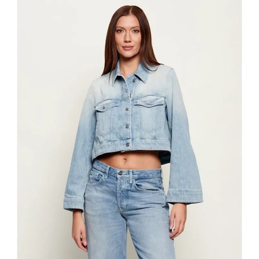 DONDUP - made in Italy Jeansowa kurtka | Cropped Fit ze sklepu Gomez Fashion Store w kategorii Kurtki damskie - zdjęcie 189371809