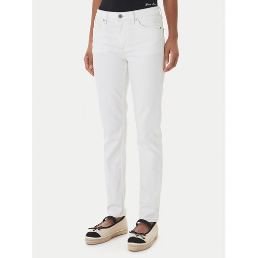 Guess Jeans Jeansy W6GA92 D7871 Biały Skinny Fit ze sklepu MODIVO w kategorii Jeansy damskie - zdjęcie 189371859